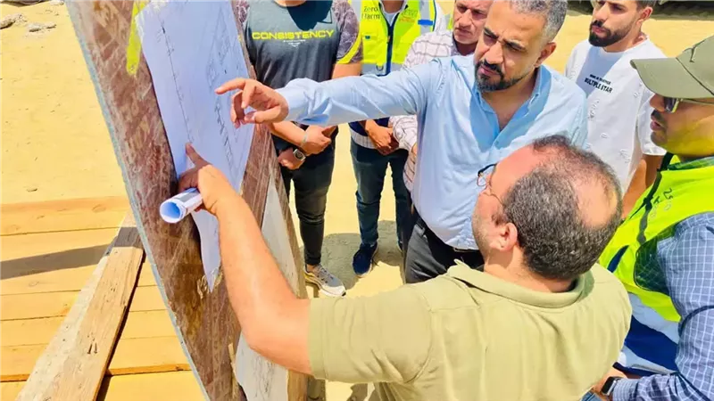 رئيس جهاز العبور الجديدة يتابع مشروعات المرافق وتسليم الأراضي
