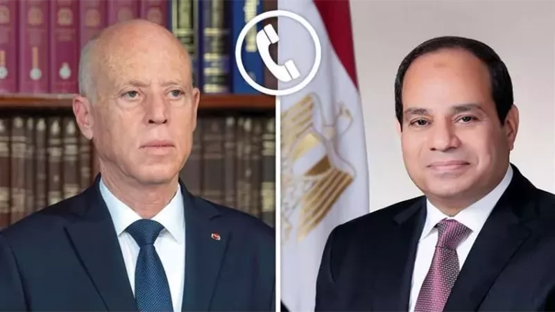 الرئيس السيسي يهنئ قيس سعيد بالذكرى الـ69 لعيد الجمهورية التونسية