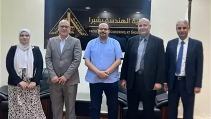 جامعة بنها تعرض مشروعات طلابها الابتكارية أمام لجنة دعم التميز