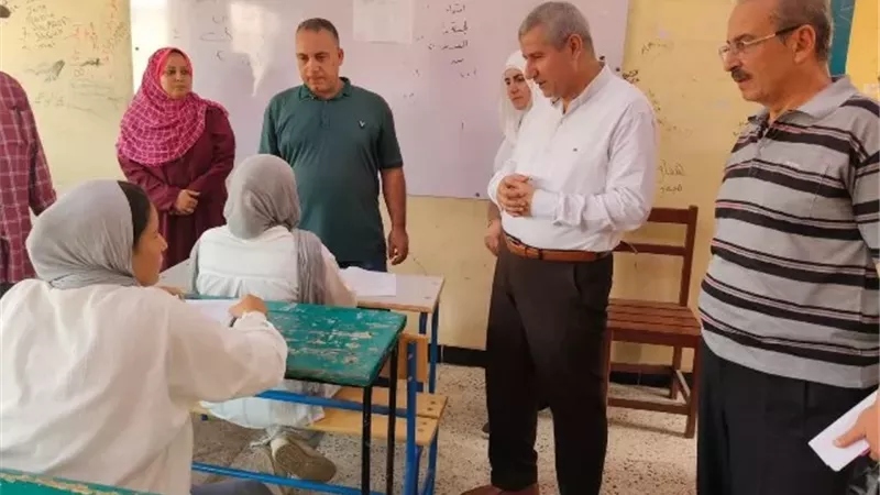 انطلاق امتحانات الدور الثانى للشهادة الإعدادية بالشرقية
