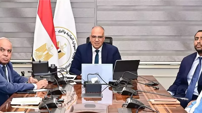 وزير الري يبحث مع الوكالة الألمانية الموقف التنفيذي لـ 