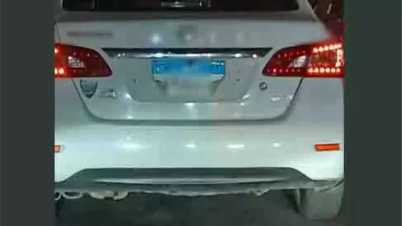 ضبط قائد سيارة طمس لوحاتها المعدنية بالإسكندرية