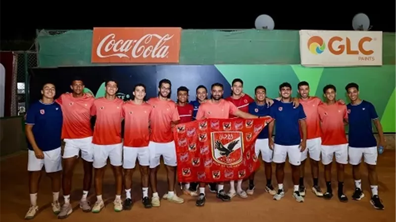 الأهلى يتوج ببطولة الدورى العام لرجال التنس