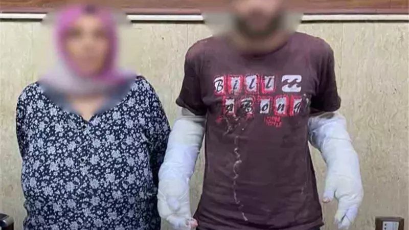 ضبط سباك ووالدته بتهمة إشعال النيران في عامل بعين شمس