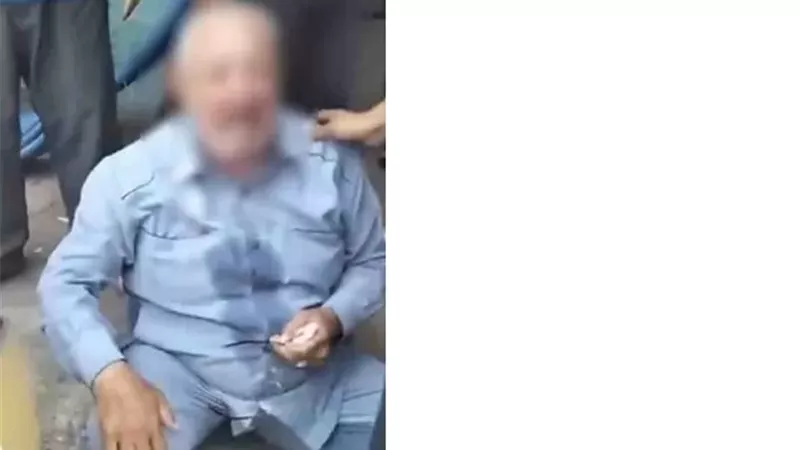ضبط سائق ميكروباص تعدى بالضرب على مسن في دمنهور