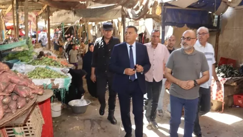 محافظ القليوبية يتفقد الخصوص ويعلن خطة لإنشاء سوق حضاري وإنهاء ال
