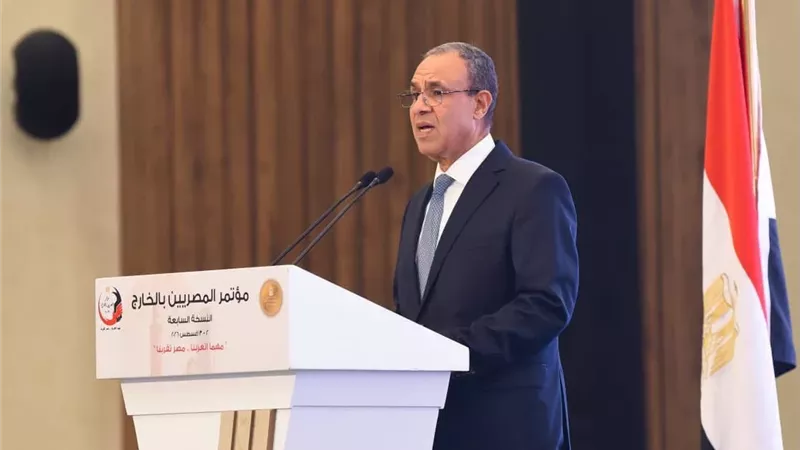 وزير الخارجية يكشف أمام مؤتمر المصريين بالخارج اجراءات تحسين الخدمات المقدمة للجاليات