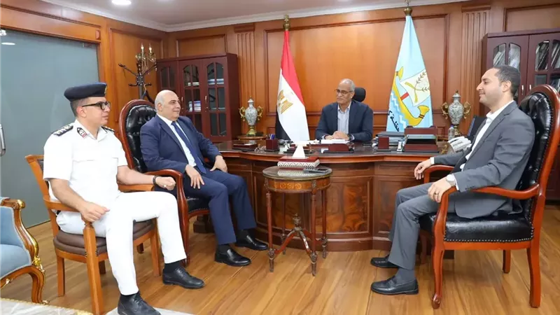 محافظ كفرالشيخ:المنظومة المرورية علي رأس أولويات المرحلة المقبلة
