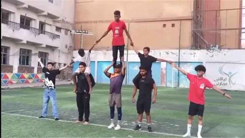 استمرار تدريبات المشروع القومي للياقة البدنية والعروض الرياضية