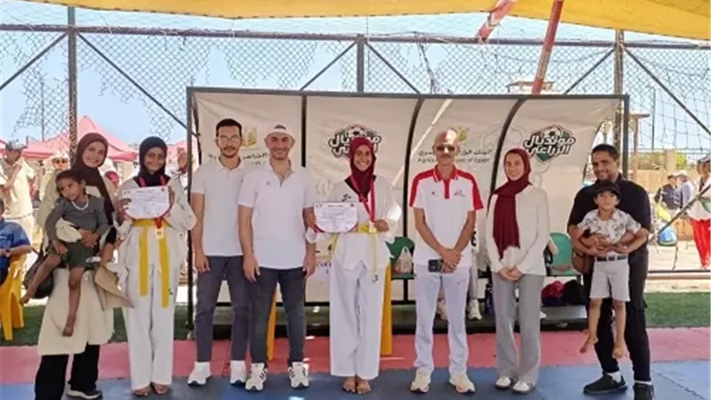 نادى أسوان الرياضى يفوز بالمركز الأول لالعاب البومزا والفري ستايل