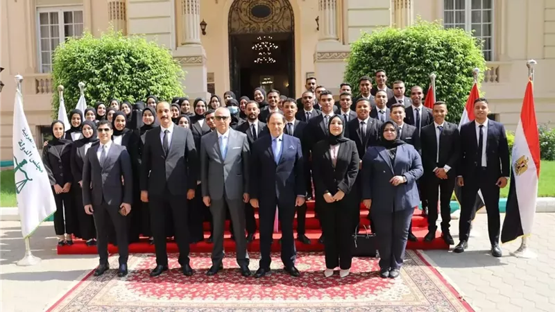 مجلس الدولة يستقبل وفدًا من طلاب كلية الحقوق بجامعة قنا