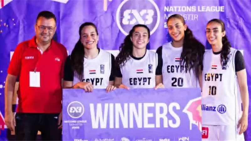 منتخب شابات السلة 3×3 يتوج بدوري الأمم – التوقف الثاني