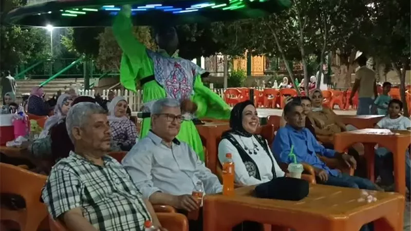 أمسية فنية لأعضاء نادى المنيا الرياضى بالتعاون مع قصر الثقافة