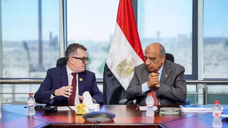 وزيراالكهرباء والتخطيط يبحثان الاستثمار فى الطاقةوالخامات الأرضية