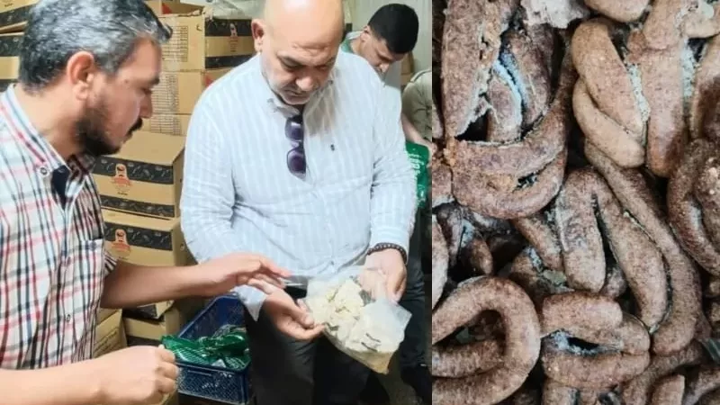 ضبط 7 أطنان كفتة وسجق وهامبورجر غير صالحة للاستهلاك بالقليوبية