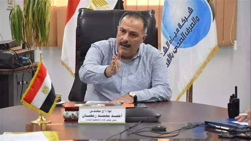 خط 8 بوصة لحل مشكلة ضعف المياه بالكيلو 2 في الإسماعيلية