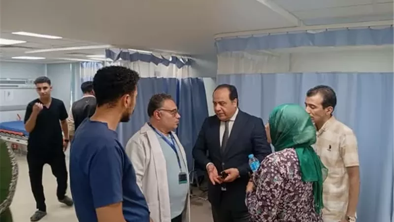 متابعة ميدانية لمستشفى القنطرة غرب بالإسماعيلية
