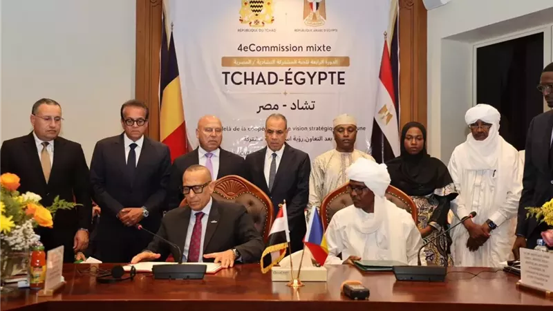 تعاون بين مصر وتشاد في قطاع النقل الجوى