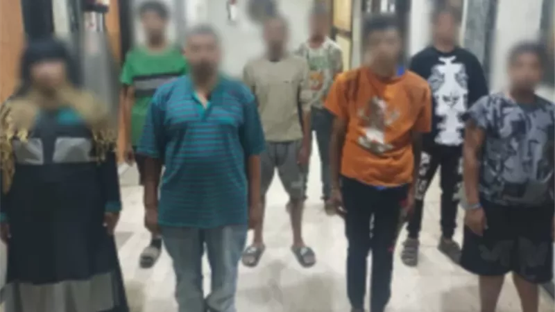 الداخلية تضبط 10 متهمين يستغلون 13 طفلاً في أعمال التسول