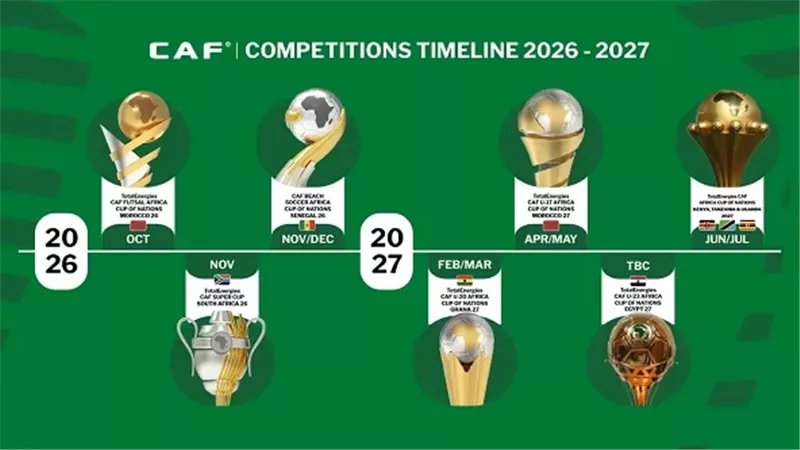 مصر تستضيف أمم إفريقيا تحت 23 عامًا المؤهلة لأولمبياد لوس أنجلوس