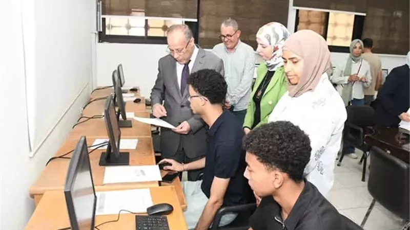 مكتب تنسيق جامعة القناة استقبل 83 طالب في أول أيام المرحلة الأولى