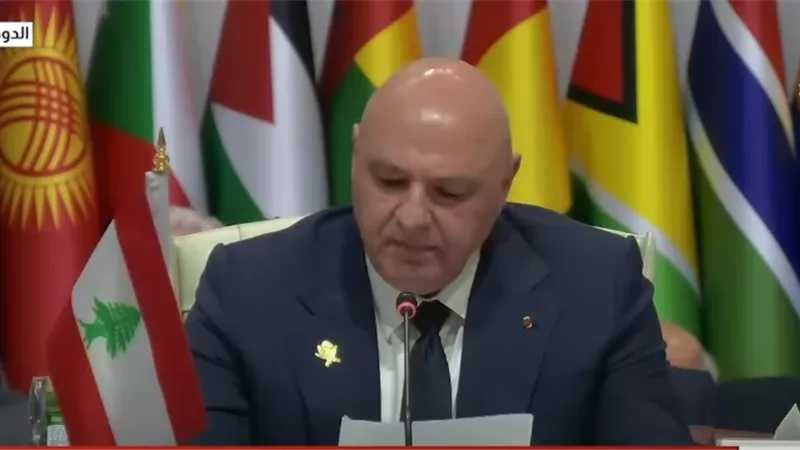 رئيس لبنان:ندعم خطة عودة الأهالي إلى المناطق المتضررة