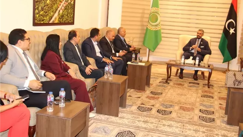 مندوب ليبيا بالجامعة العربية يشيد بدورالرئيس السيسي في دعم ليبيا