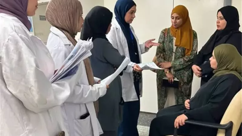 حملة توعية بأهمية الرضاعة الطبيعية في الإسماعيلية