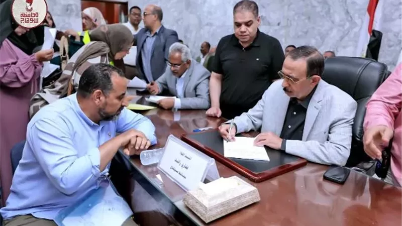 محافظ سوهاج: سرعة الاستجابة لشكاوى المواطنين .. وتكليفات فورية