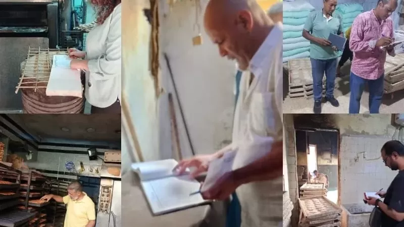 ضبط مصنع طحينة 
