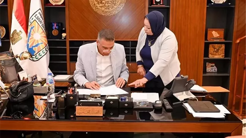 محافظ جنوب سيناء يعتمد نتيجة الدور الثاني للشهادة الإعدادية