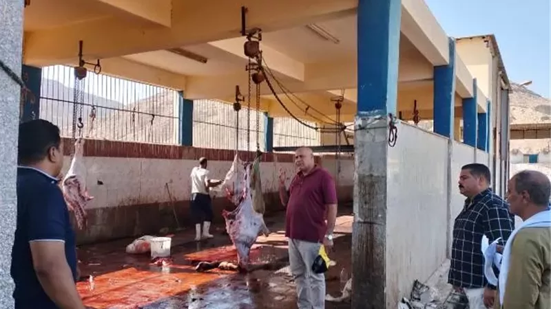 محافظ أسيوط: متابعة للمجازر للتأكد من كفاءة التشغيل وانتظام العمل
