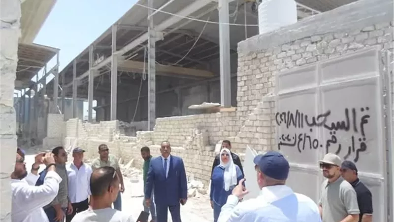 استرداد أراضٍ غير مستغلة في بني سويف الجديدة والمطاهرة بالمنيا