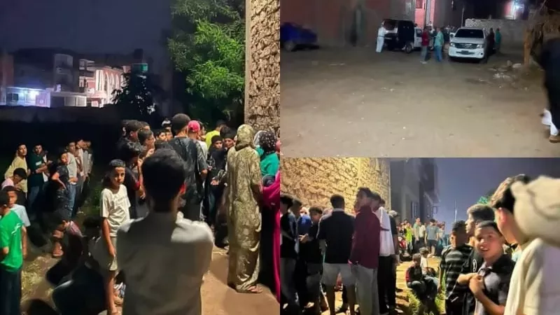 انهيار حفرة أثناء التنقيب عن الآثار داخل منزل عشوائي بطوخ.. وإنقا