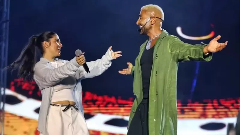جودى أحمد سعد تعلق على نجاح حفل والدها