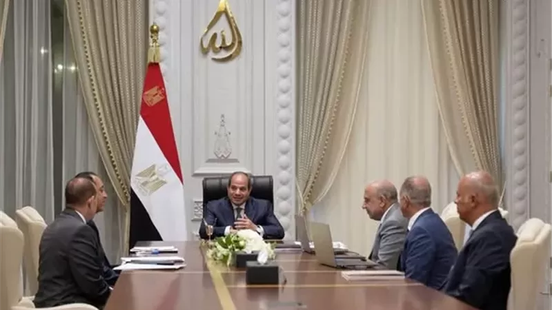 الرئيس السيسي يوجه بتنمية صناعات الرمال السوداء والأسمدة