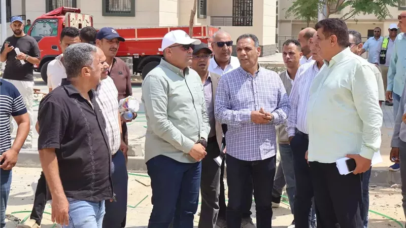 الإسكان الأخضر في حدائق العاشر تحت المتابعة الميدانية