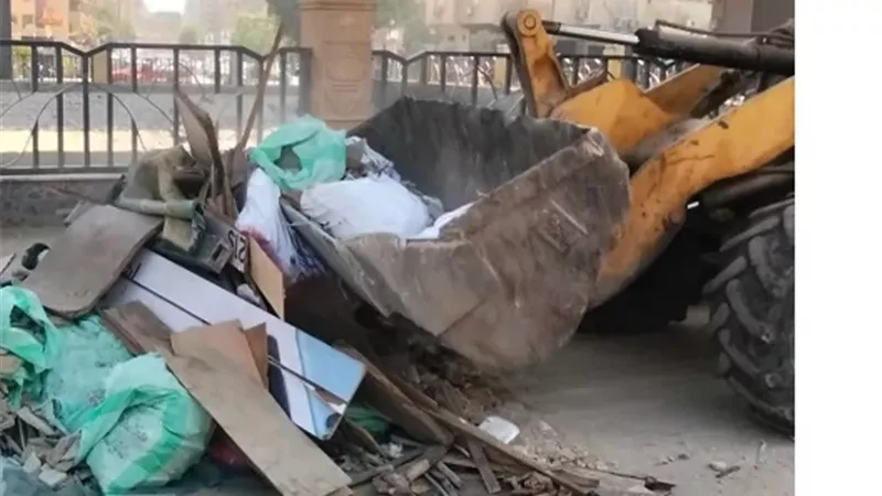 الجيزة تواصل حملات إزالة التعديات ورفع كفاءة الخدمات بالأحياء