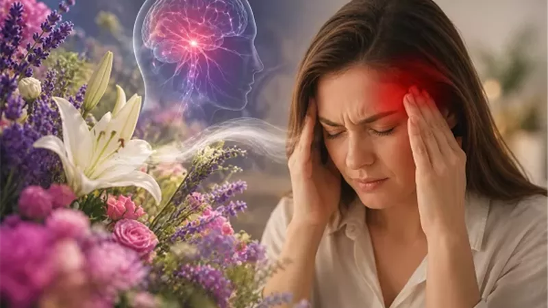 رائحة الزهور قد تشعل الصداع النصفي.. طبيبة تكشف المحفزات الخفية