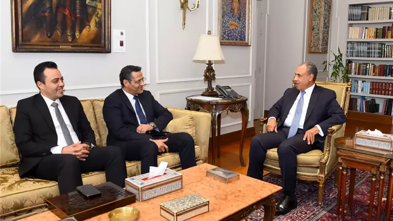 وزير الخارجية يستقبل نقيب الصحفيين ورئيس لجنة الشئون العربية ويشيد بالدور الوطني للصحافة المصرية