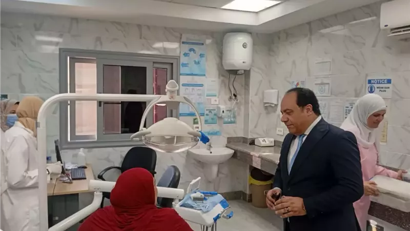 متابعة ميدانية لمركز طب أسرة فايد بالإسماعيلية