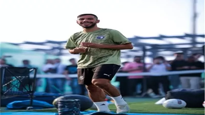 ناصر ماهر يعود للمشاركة في التدريبات الجماعية لـ بيراميدز