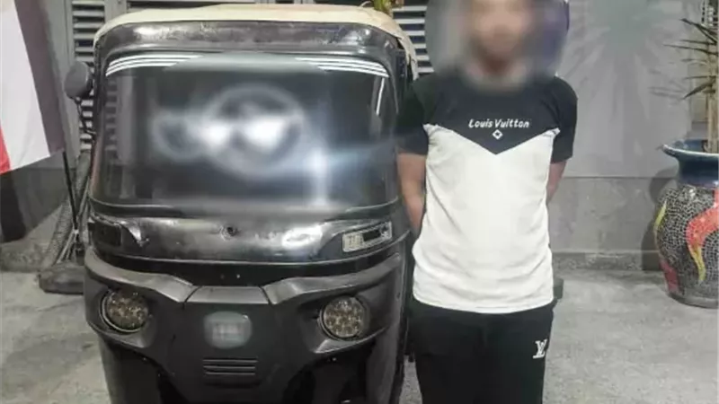 ضبط سائق توك توك حاول سرقة طالبة بالإكراه ولاذ بالفرار طنطا