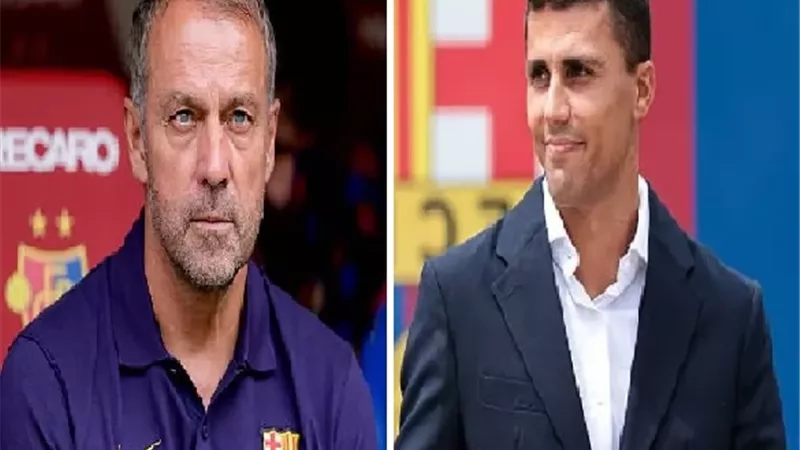 هانز فليك: رودري لدي رؤية واضحة وسيمنح التوازن والسيطرة للبارسا