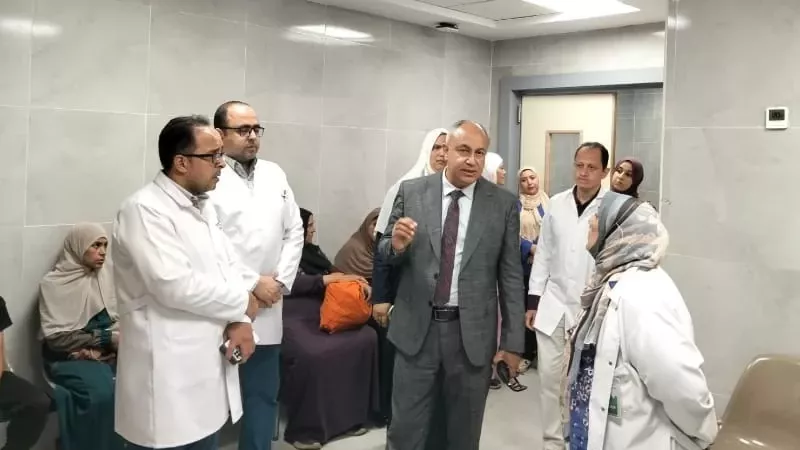 وكيل صحة القليوبية يتابع الخدمات الطبية بمستشفى طوخ