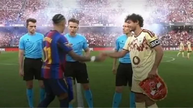 2 - 1 .. زيزو يقلص النتيجة بهدف لـ الأهلي أمام برشلونة