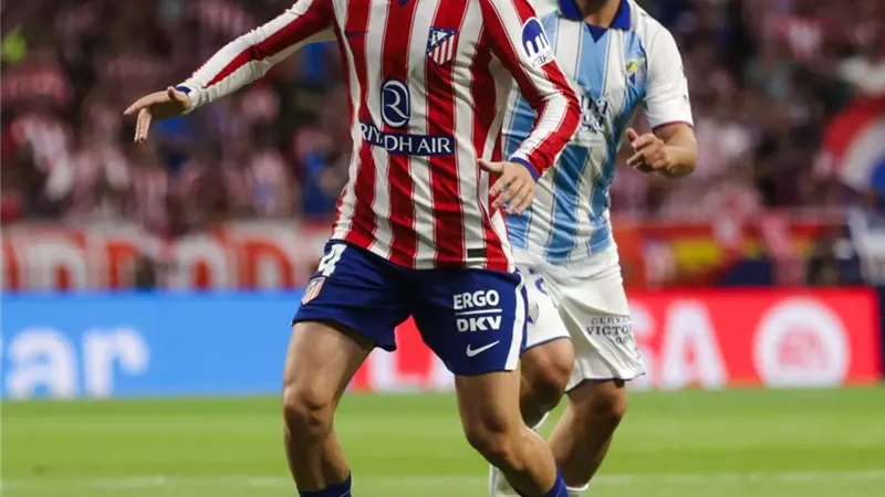 أتلتيكو مدريد يهزم مالاجا بثنائية فى الدورى الإسبانى