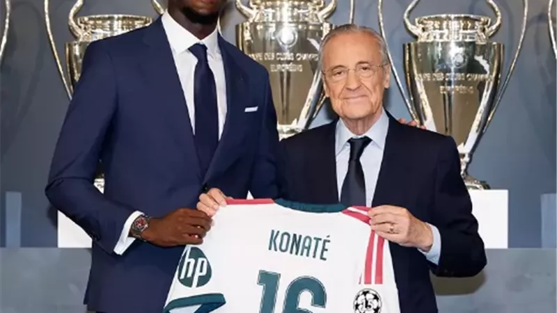 رسميا.. ريال مدريد يقدم الفرنسي إبراهيم كوناتي