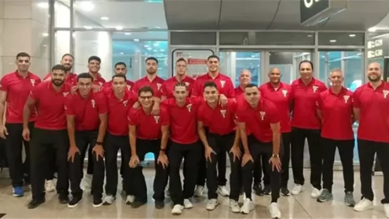 بعثة فراعنة اليد تغادر إلى إيطاليا للمشاركة بدورة ألعاب البحر المتوسط