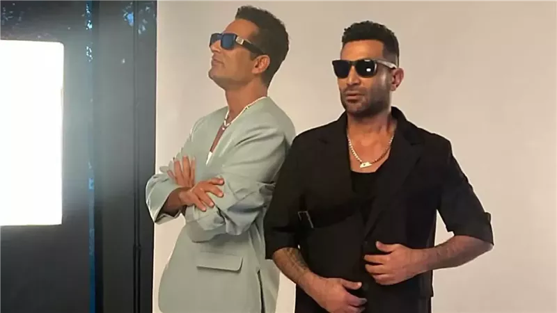 عمرو سعد يهنئ شقيقه أحمد بعيد ميلاده